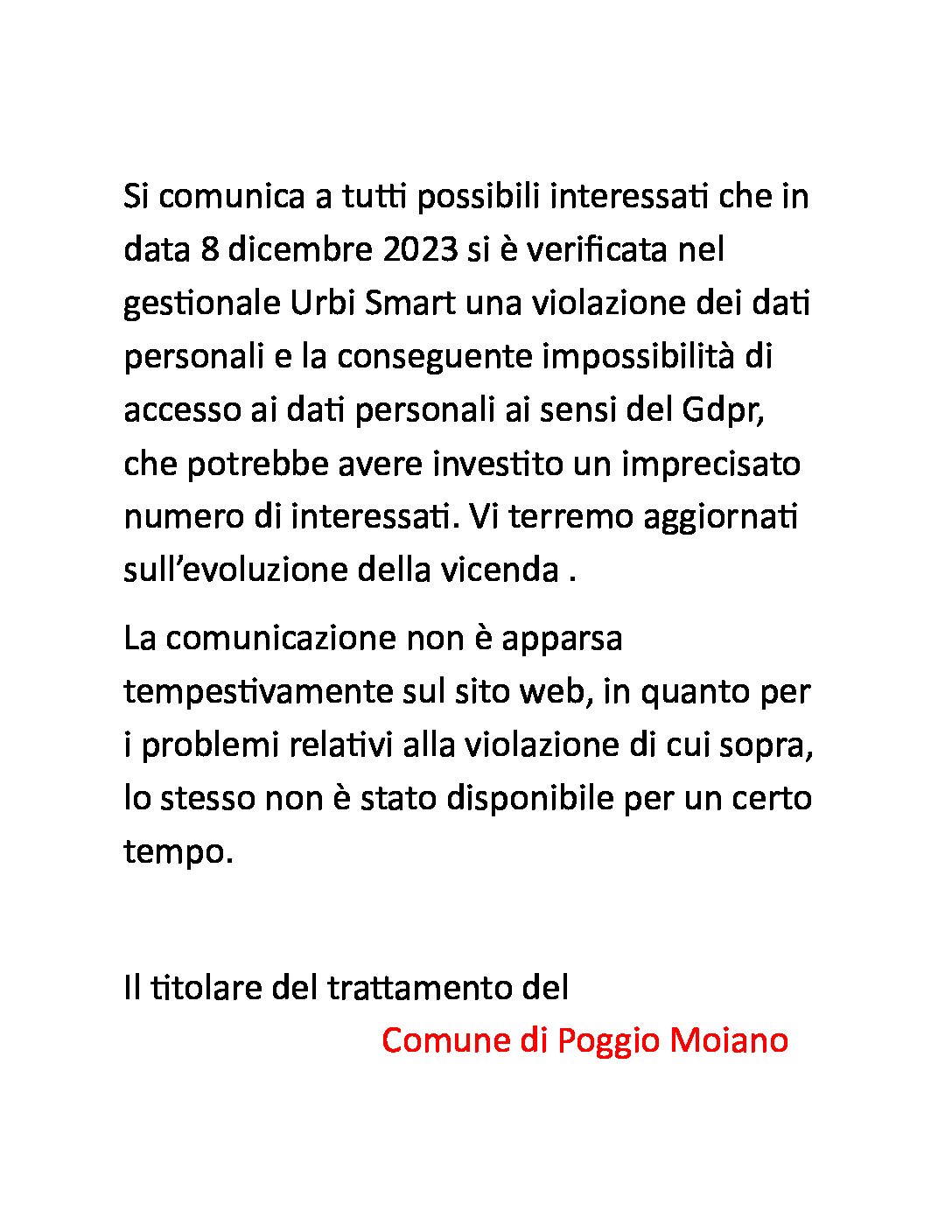Comunicazione